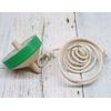 Castle Enterprise Classic Wooden Toy Color Throw with String Green