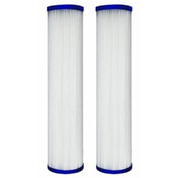 Compatible for S1-20BB Compatible Pleated Cellulose Filter Cartridge, 20" x 4-1/2 2 PACK",