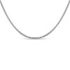 Charmsy Silver Women's Popcorn Adjustable Sliding Chain Necklace