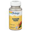 Solaray Ginger Trips Chewable Wafers, 67mg, 60 Count