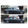 Chrome Delete Blackout Vinyl Overlay For 2011-2023 Chrysler 300 Side Window Trim