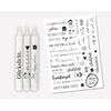 Kerzensticker HAPPY HOME DIN A4 HOME
