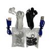 2 Set (Black & White)Bluetooth Neckband Wireless Headphones Mic Headset Earbuds