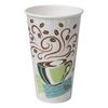 Dixie 5356CD Hot Cups, Paper, 16oz, Coffee Dreams Design, 50/Pack (DXE5356CD)