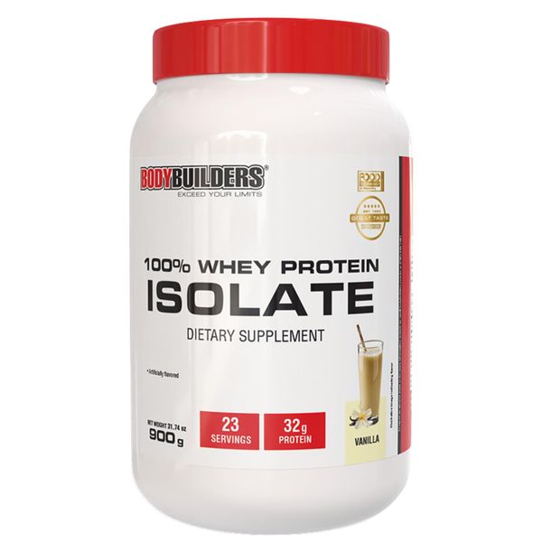 BODY BUILDERS 100% Whey Protein Isolate Vanilla (1.98 lbs)