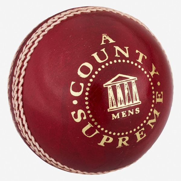 Readers Unisex's County Supreme 'A' Cricketball, rot, Herren