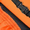 Black-Upside Orange-Below Motorcycle Cover Large Touring Bikes Storage Protector