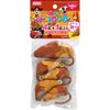 Marukan Nyanta's Cat Teaser Cowhide Panic Mouse 4 + 1 Pack