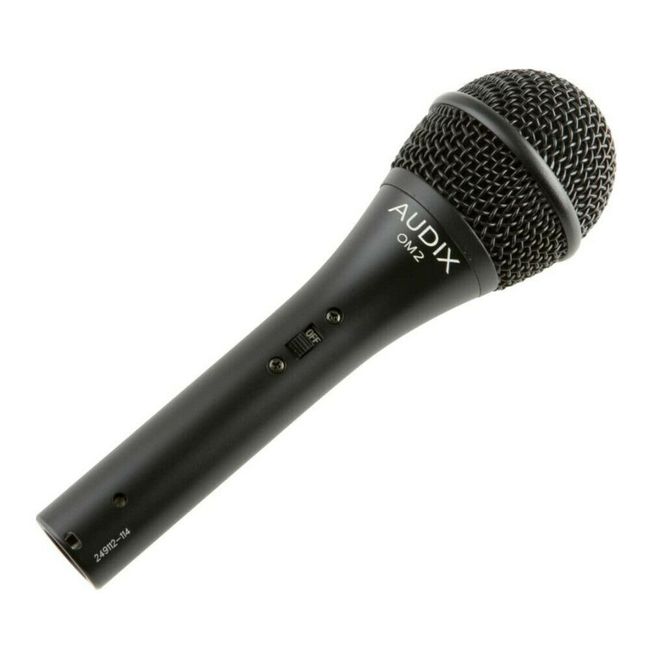 Audix OM2 Dynamic Mic with On Off Switch