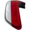 Tail Light For 2011-2014 Toyota Sienna Passenger Side Outer Body Mounted