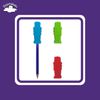 Oojamabobs - Chewy Robot Pencil Toppers 3 Pack - Sensory Chews - Autism ADHD