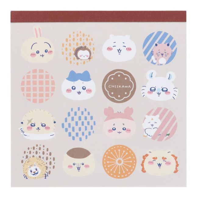 Sunstar Stationery S2841509 Chiikawa Memo Square