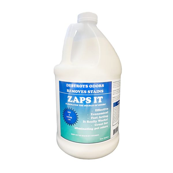 Zaps It! Ultra Concentrated Pet Odor & Stain Neutralizer - Gallon Size