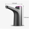 Usb Rechargeable Water Bottle Pump Automatic For 2 To 5 Gallon Bottles