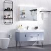 36" W Wall Mount LED Bathroom Mirrored Cabinet Medicine Storage Organizer 2 Door