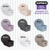 Superio 5L Small Ribbed Storage Bin- Plastic Storage Bin  (8 Pack, White)