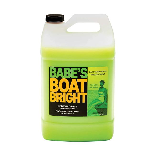 BABE'S BB7016 Boat Bright Spray Wax Cleaner - Pint