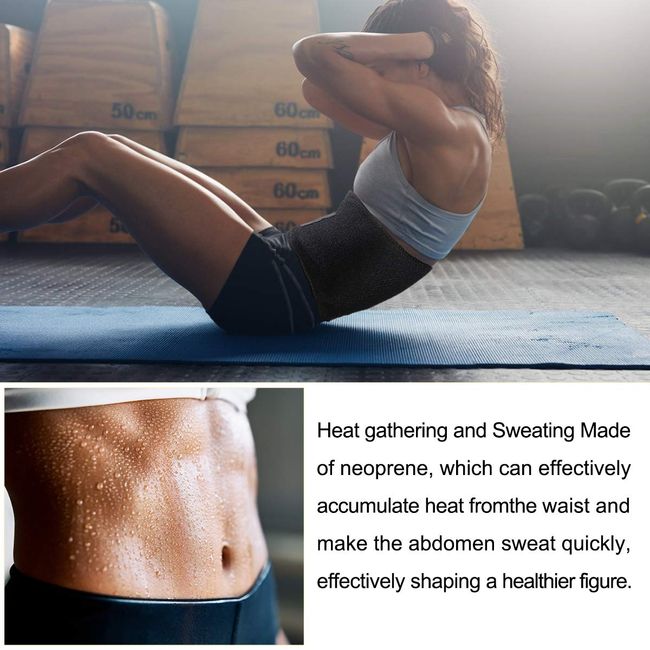 Waist Trimmer Sweat Waist Trainer Wrap Stomach Wraps For Women