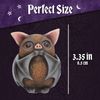 Nemesis Now B4473N9 Three Wise Bats 8.5cm Figurines, Brown