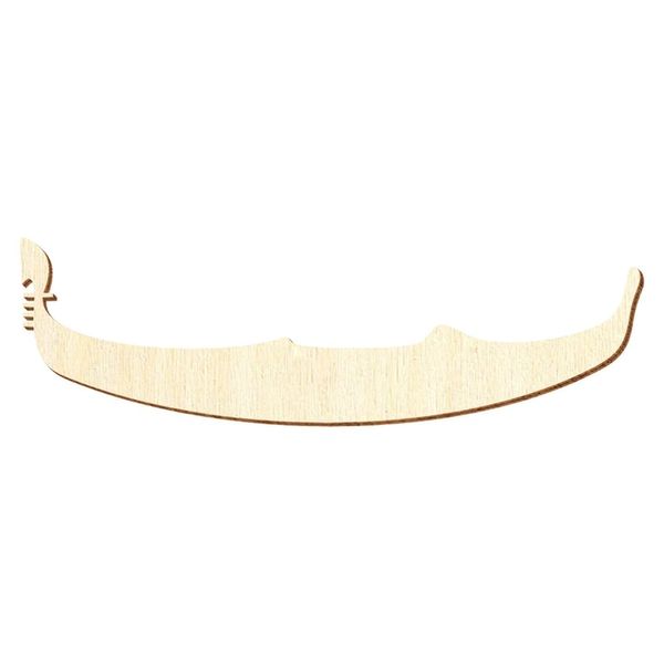 Holz Gondel - Deko Basteln 3-50cm, Größe:10cm, Pack mit:1 Stück