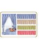 Kitchen Pelmet Blue Gingham Check 100% Cotton 138" Width