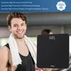 Professional Digital Bathroom Scale with Clear LED Display - Includes Batteries