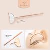 Half Moon Eyelash Inspection Mirror (305) (Pink Gold)