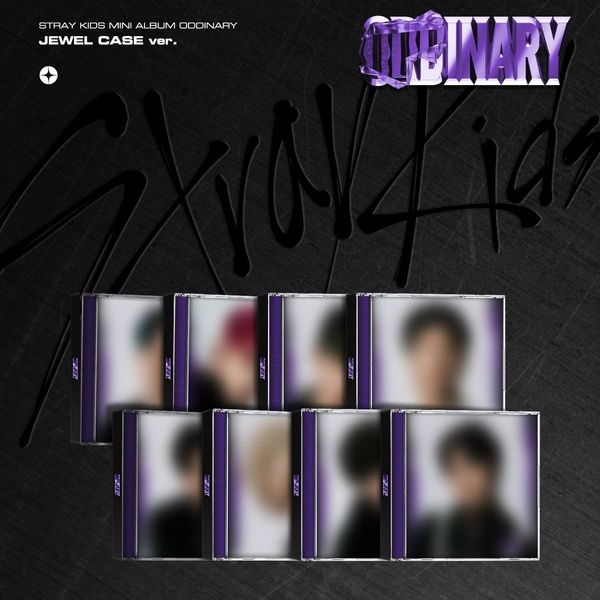 Stray Kids 6th ミニアルバム - ODDINARY (Jewel Case Version) (ランダムバージョン)