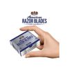 Barber Blades For Straight Razors Pre Cut Pre Snipped Single Edge Half 100 Pack