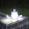 Solar LED Torch Foldable Lantern Night Light Outdoor Camping Lamp Emergency US