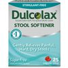 Dulcolax Stool Sftner Size 25ct Dulcolax Daily Comfort Gentle Stool Softener