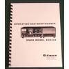 Swan 500CX Instruction Manual: 11" x 24" Foldout Schematic & Protective Covers!