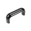 sourcing map Bakelite Plastic Bumper Handle M8 Hole Centre for Industrial Machines Black