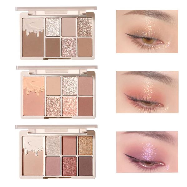 XIXI eye shadow SNS popular eye shadow palette high color lasting - 01#