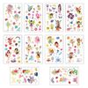 10 Sheets Glitter Fairy Temporary Tattoos for Kids - Girls’ Party Goody Bag Fillers & School Rewards (Fairy)