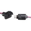 Marinco 12VCPS2 2 Wire ConnectPro Receptacle and Plug Combo, 40 Amp Black