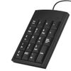 Goshyda Mini USB Numeric Keypad Number Portable Ultra-thin Plug and play Keyboard for Laptop Computer PC