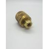 Mower Propane Tank Connector or Coupler, REGO 7142LF, LEFT HAND THREAD 