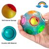 Vdealen Magic Rainbow Puzzle Ball- Fidget Ball 3D Puzzle Stress Reliever Brain Teaser Travel Toy- Birthday Party Easter Christmas Stocking Fillers Gift Toy for Kids Teens Adults- 3 Pack