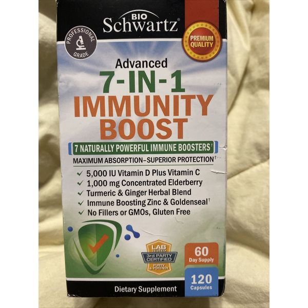 Bioschwartz Immune Support Vitamin & Herbal Blend Elderberry,  2:25 120 ct