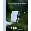 ieGeek Security Cameras Wireless Outdoor, 2K 3MP Battery CCTV System,2-Way Audio