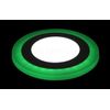 Round Dual Colour LED 6w Ceiling Recessed Panel Spot Light Green and White
