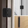 30 Pack Matte Black Door Hinges 4" X 4" Interior Door Hinges with 5/8" Radius Co