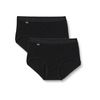 Sloggi Damen Basic+ Midi 2p Slip, Schwarz, 44 EU