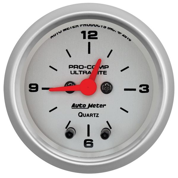 Auto Meter 4385 Ultra-Lite Clock, 2.3125 in.