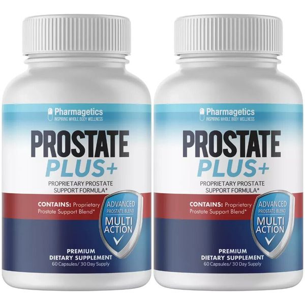 Prostate Plus+ Prostate Support Formula - Supplement - 2 Bottles