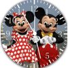 Mickey Minnie Mouse Wall Clock E116 Personalized option with adding name