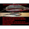 5 [Five] Dragon SHAD Demon in LINE Catfish/Striper DRAGGING Drift Float Floater Carolina RIG