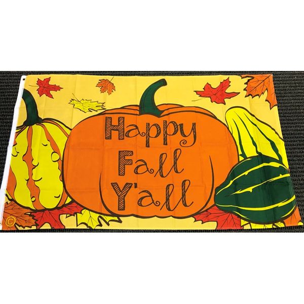 Best Flags Happy Fall Yall Flag 3x5ft Poly