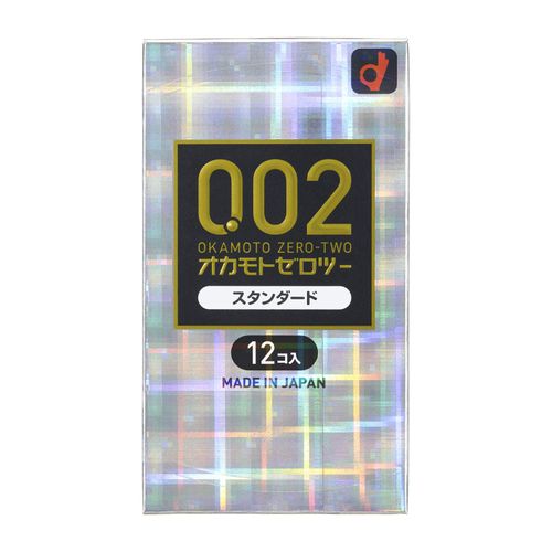 Okamoto Condoms Okamoto Zero Two 0.02 Standard 12 units